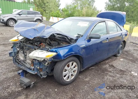 2008 Toyota Camry Hybrid z USA, uszkodzony, nr VIN 4T1BB46K38U044464
